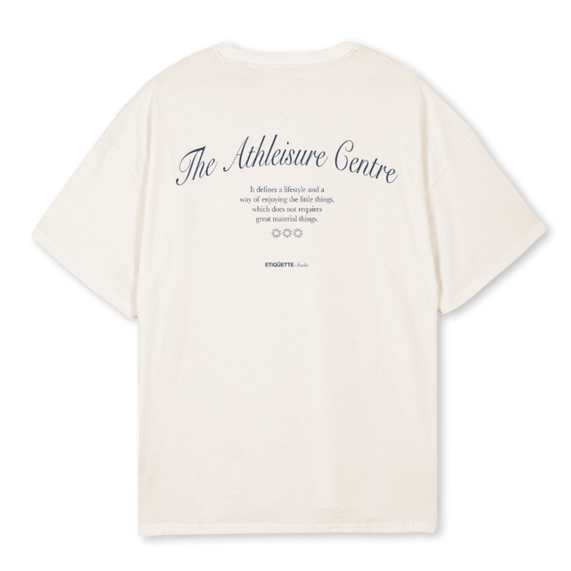 ATHLEISUREBYES Vintage White Oversized Tee.