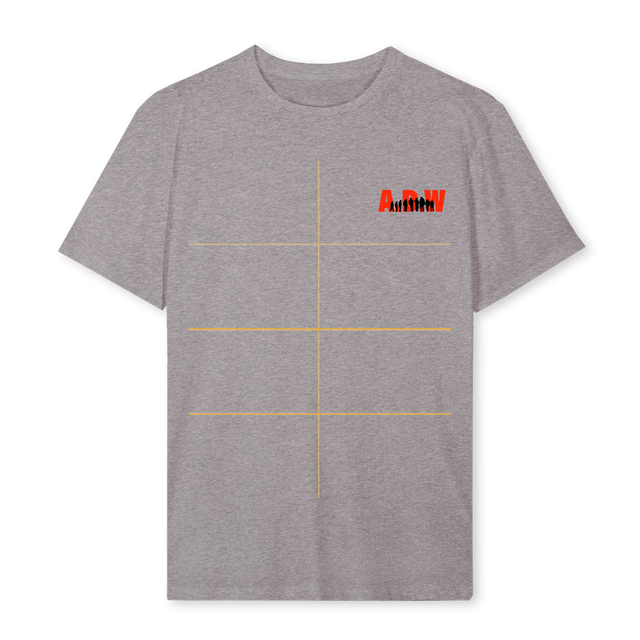 ADWTWB Grey Marl Regular Tee.