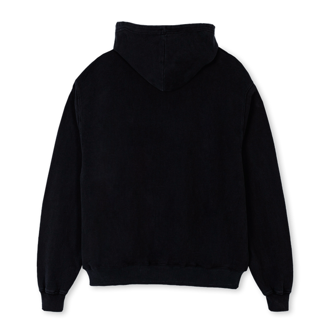 PALACIAOPULL BLANC Black Oversized Hoodie.