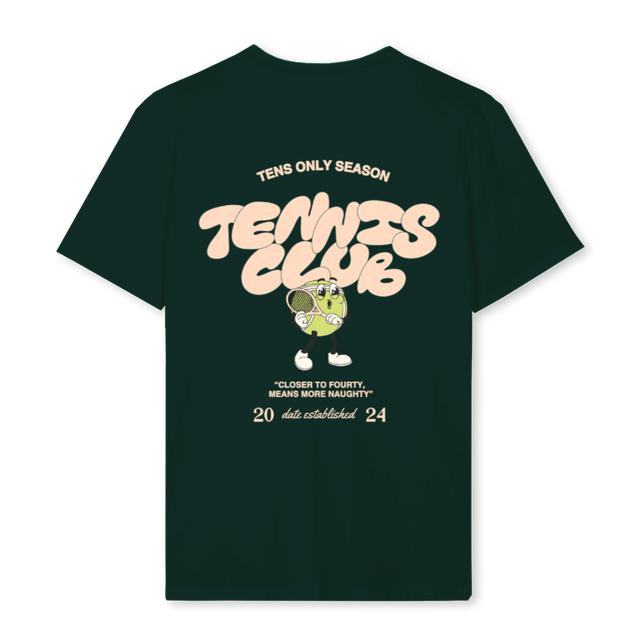 TENNISCLUBA Wild Green Regular Tee.