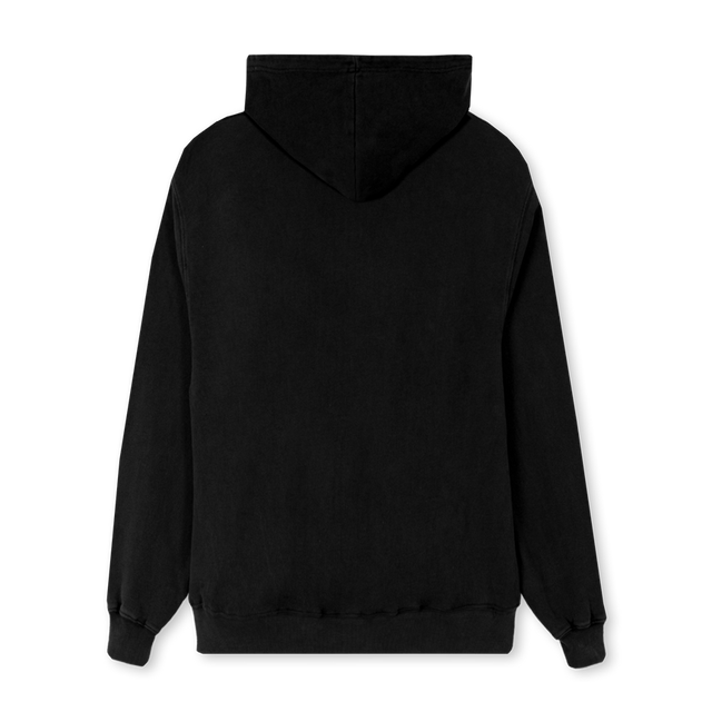 REGULAR ZUP PROFOUND Black Regular Zipped Hoodie.