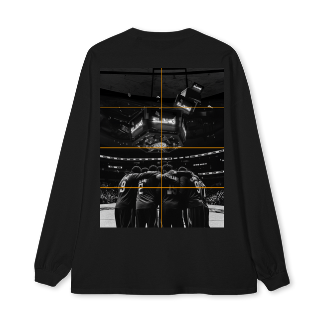 SLANG LSHUDDLEXL Black Oversized LS Tee.