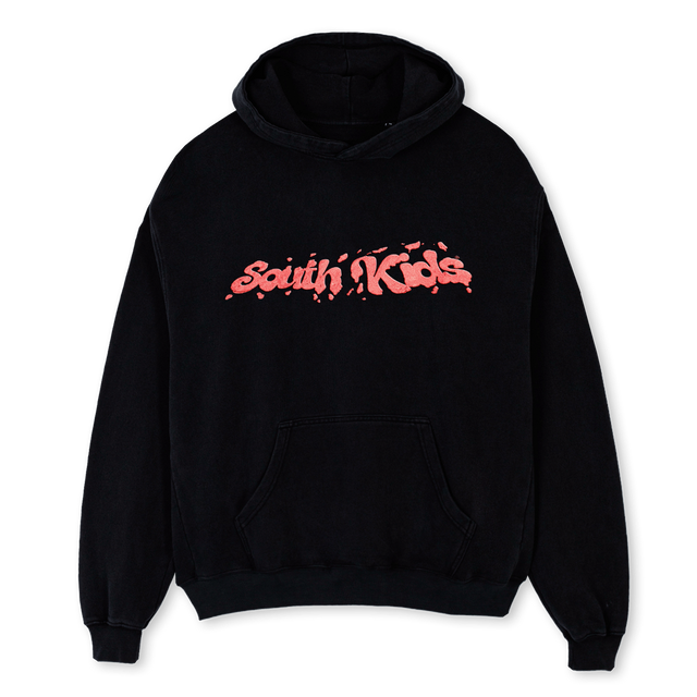 SKCOOKIESHOODIEBRG Black Oversized Hoodie.