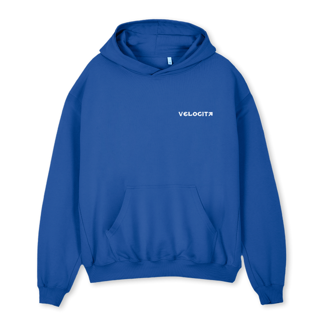 NMFPCOBALTBLUEHOODIE Cobalt Blue Oversized Hoodie.