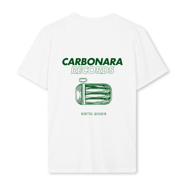 GREENSARDINE White Regular Tee.