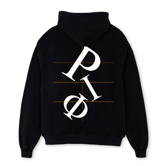 ONEHOODIES Black Oversized Hoodie.