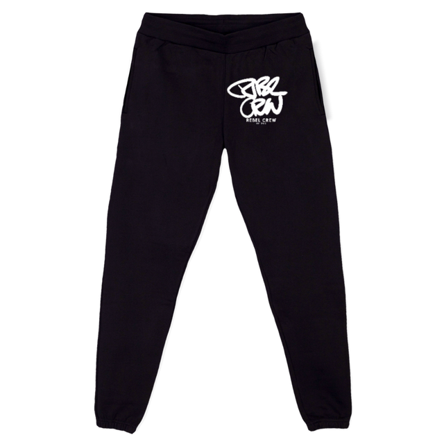 ESSNTLSBOTTB Black Relaxed Sweatpants.