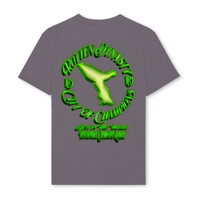 ROLLS GLW Pigment Grey Regular Tee.