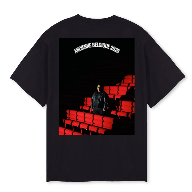 ABEEN Black Oversized Tee.