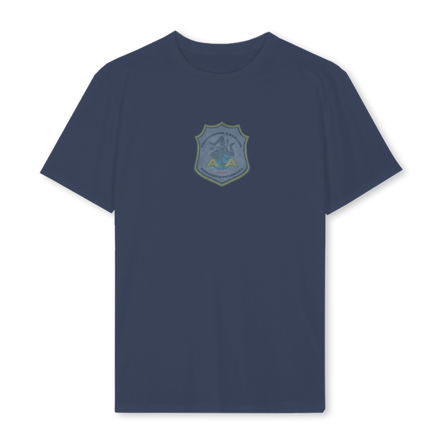 SECTWO Navy Blue Regular Tee.