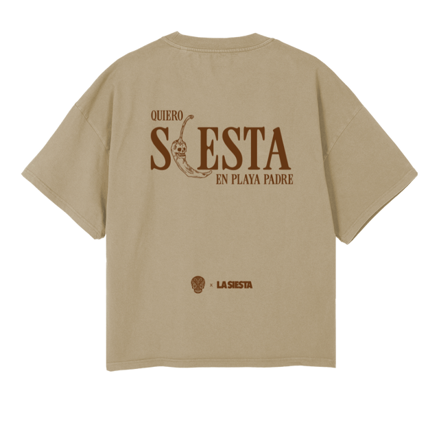 PLAYAPADRECOLLAB Vintage Dune Oversized Boxy Tee.