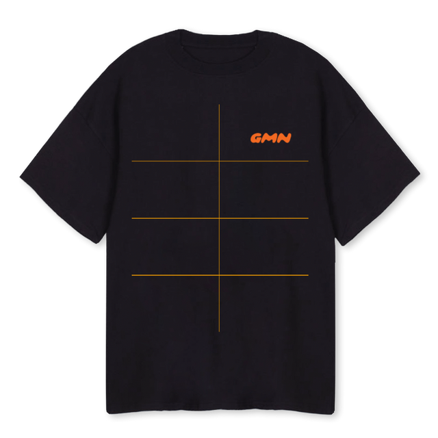 FOREVERFASTER Black Oversized Tee.