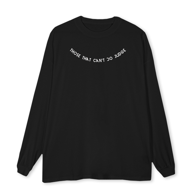 SAMMIEFEATURE Black Oversized LS Tee.
