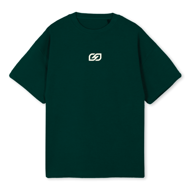 BLUREDMOTION Wild Green Oversized Tee.