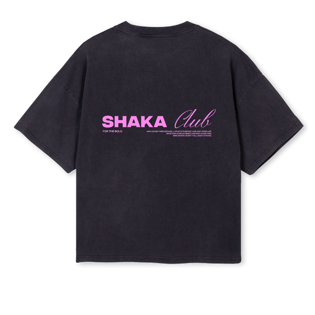 ROSEETGRIS Vintage Black Oversized Boxy Tee.