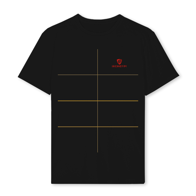 IRONGYMT Black Regular Tee.