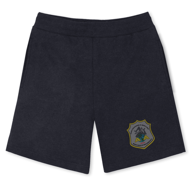 SECSHORTS Vintage Black Relaxed Sweatshorts.