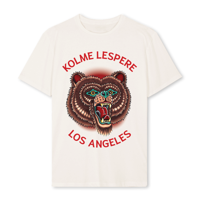 GRIZZVW Vintage White Regular Tee.