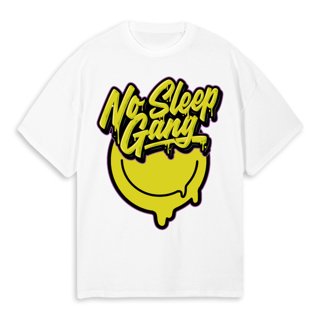 WHITENSGGRAFFITTI White Oversized Tee.