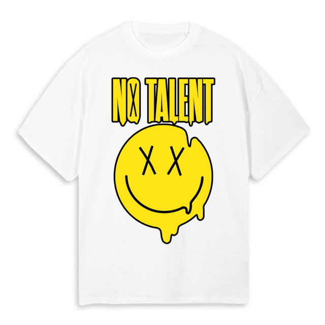 WHITENOTALENT White Oversized Tee.