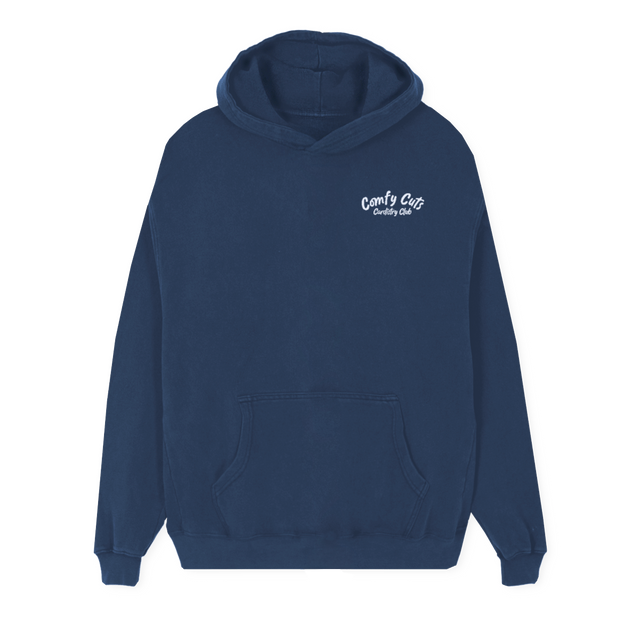 COMFY NAVY Navy Blue Regular Hoodie.