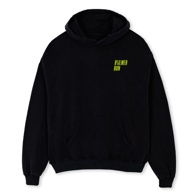 BIMSHO Black Oversized Hoodie.