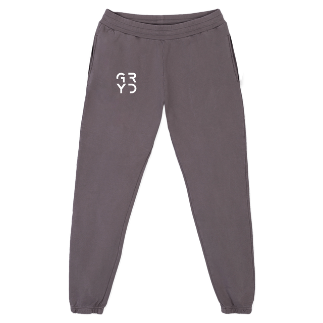 GREYJOGSQUARE Pigment Grey Relaxed Sweatpants.