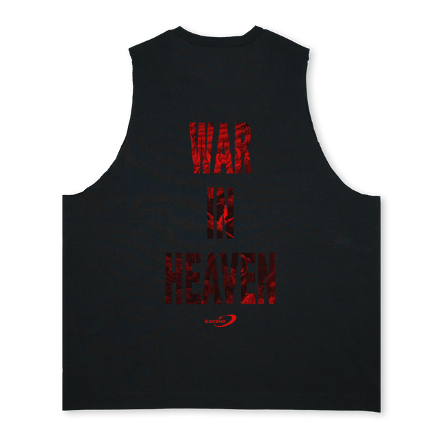 WIHTWO Deep Black Oversized Vest.