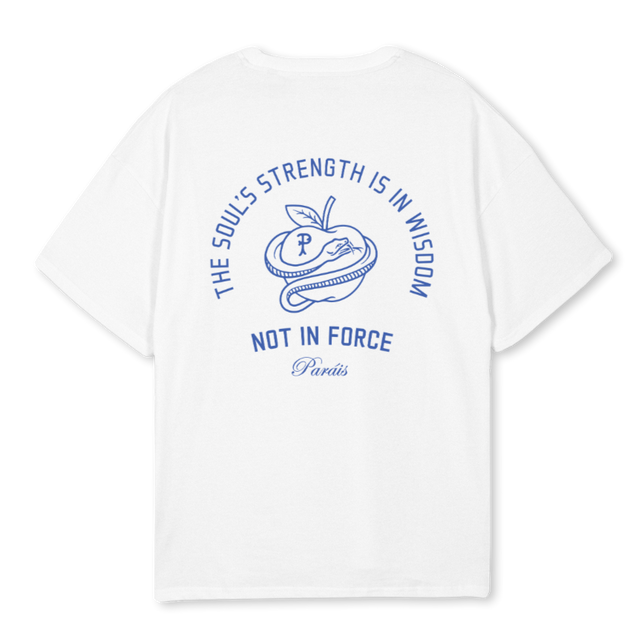 SOULSTRENGHT White Oversized Tee.