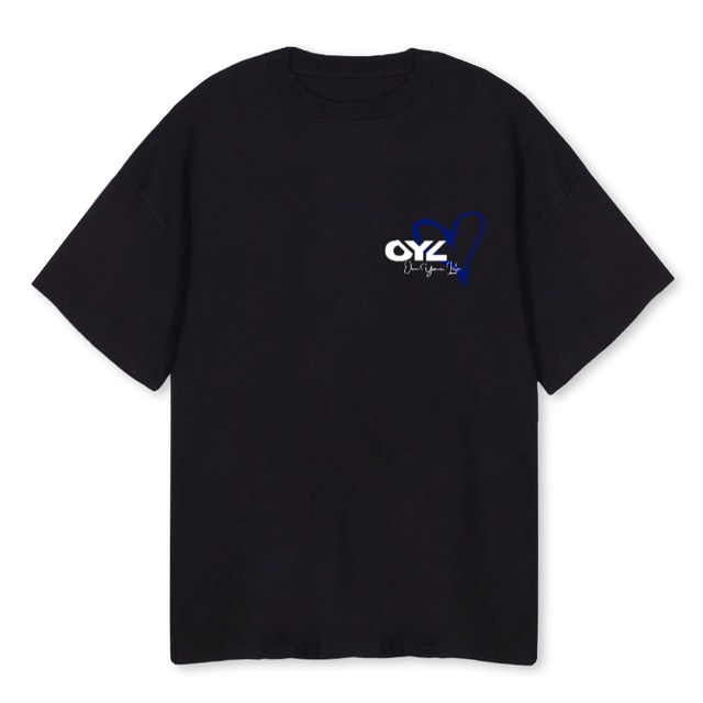 RWIJNS Black Oversized Tee.