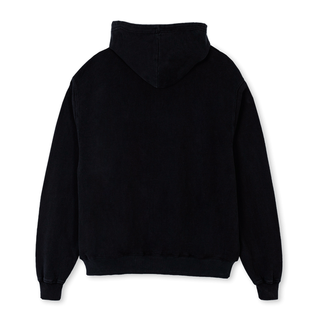 MINIMAL GLMGRM Black Oversized Hoodie.