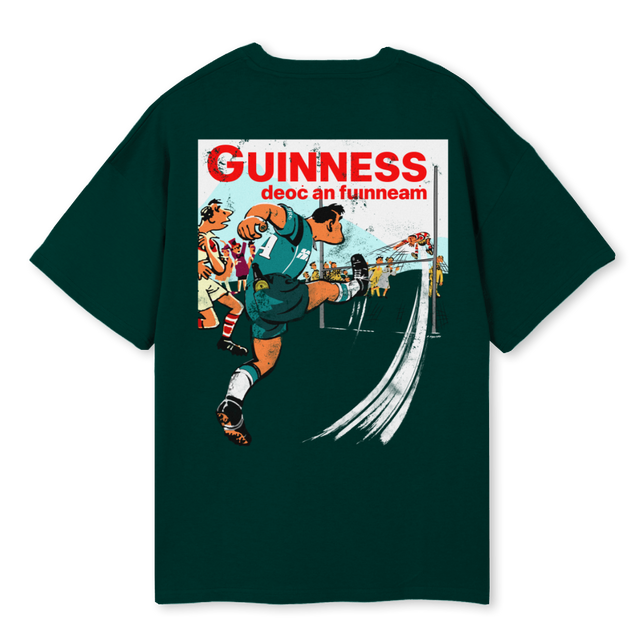 WILDGREENGUINNESSTEE Wild Green Oversized Tee.