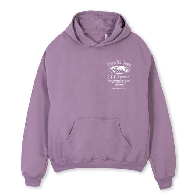 ESPURPLE Purple Oversized Hoodie.