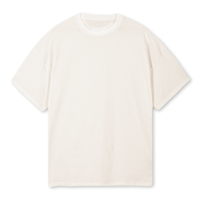 LOVEHATETEE Vintage White Oversized Tee.