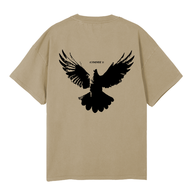 WOFTEE Vintage Dune Oversized Tee.