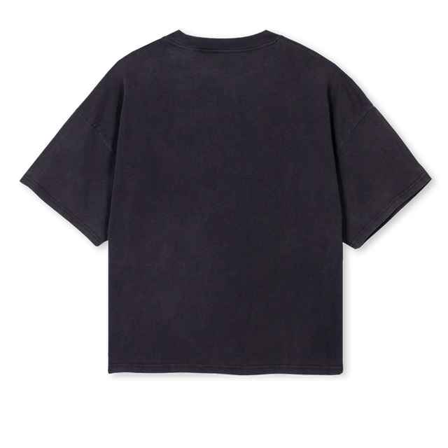 MOTHER Vintage Black Oversized Boxy Tee.
