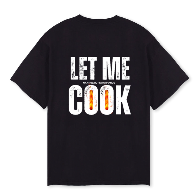 NKTEESLMCBLACK Black Oversized Tee.