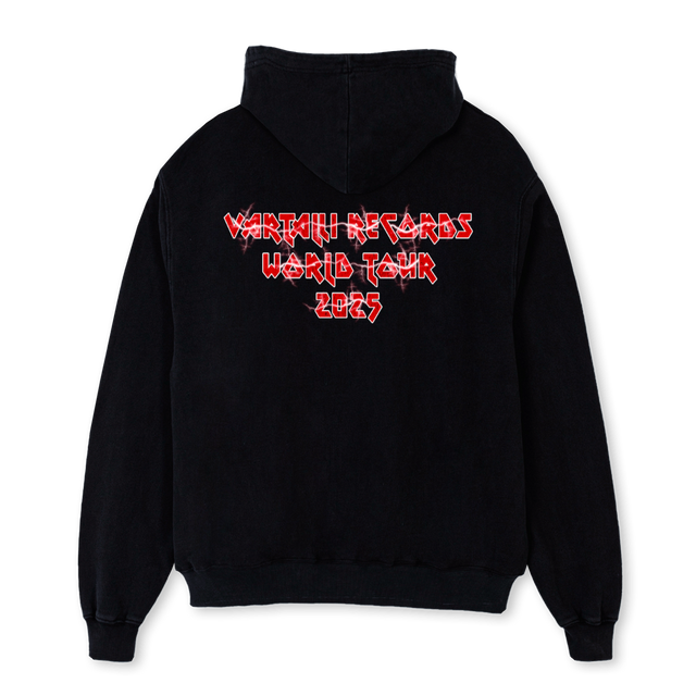 IRONMAIDENVARTALLI Black Oversized Hoodie.