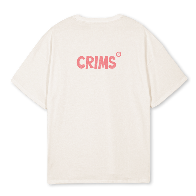 SPIFERFACE Vintage White Oversized Tee.