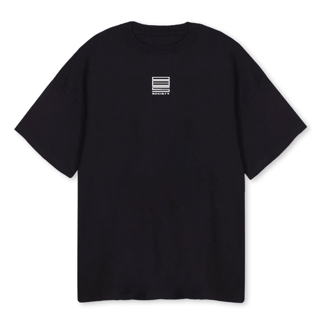 TWCOLOR Black Oversized Tee.