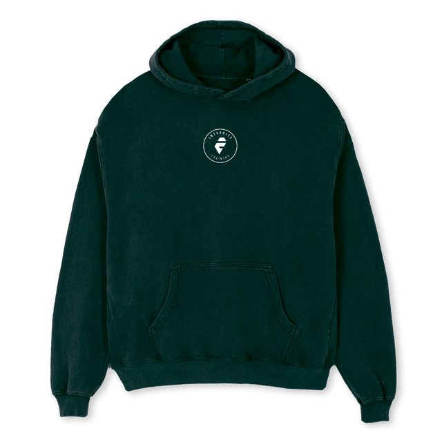 INTEGRITY Wild Green Oversized Hoodie.
