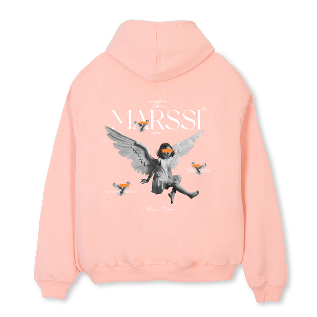 MARSSIEMPIREHODDIE Pink Clay Oversized Hoodie.