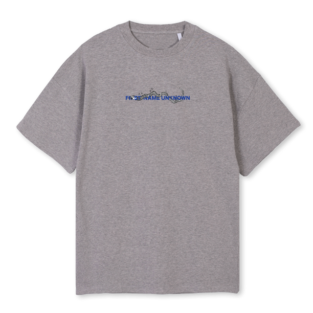 SNAKETWO Grey Marl Oversized Tee.