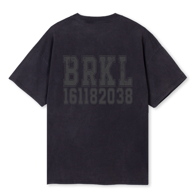 TEEOVDDONEVBLK Vintage Black Oversized Tee.