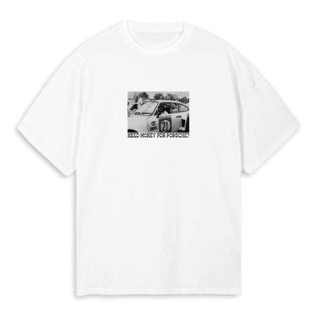 AXODFESCOBARWHITE White Oversized Tee.