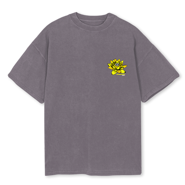 APMLOTOSTSHIRTPG Pigment Grey Oversized Tee.
