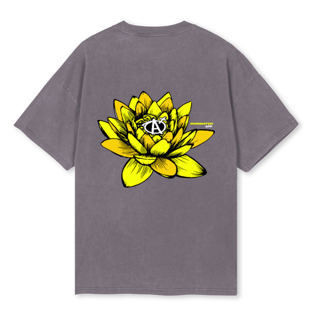 APMLOTOSTSHIRTPG Pigment Grey Oversized Tee.