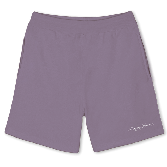 MILANO PRP SHR Purple Relaxed Sweatshorts.