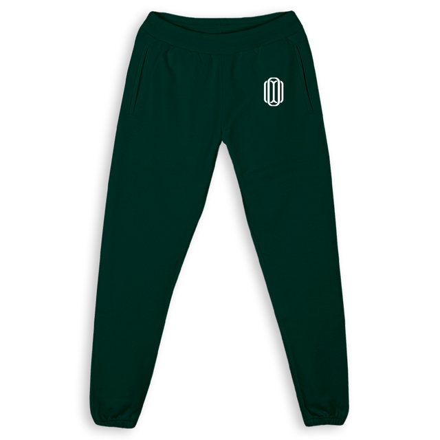 TRIPLE_SP Wild Green Relaxed Sweatpants.