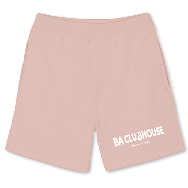 FIVE Pink Clay Relaxed Sweatshorts.